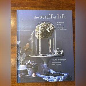 The Stuff of Life by Hilary Robertson - Blue Cover